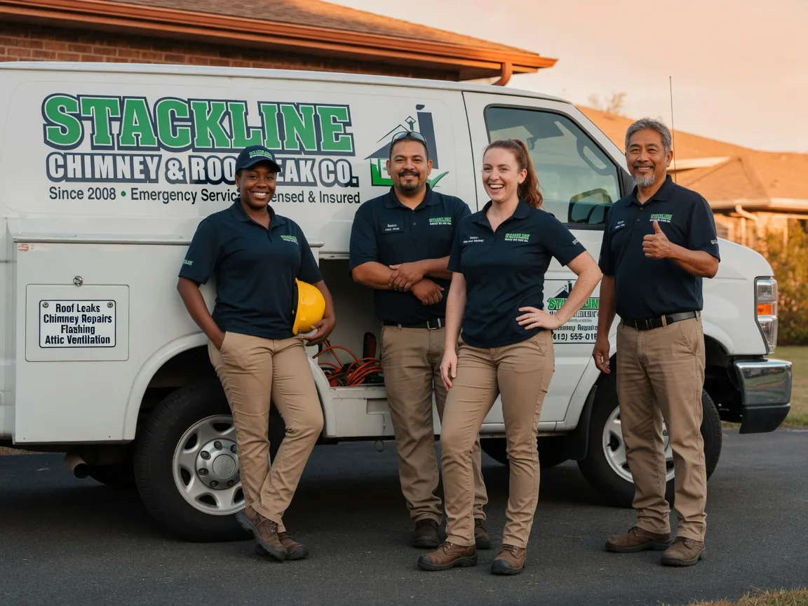 Chimney flashing repair company in Bolton, MA